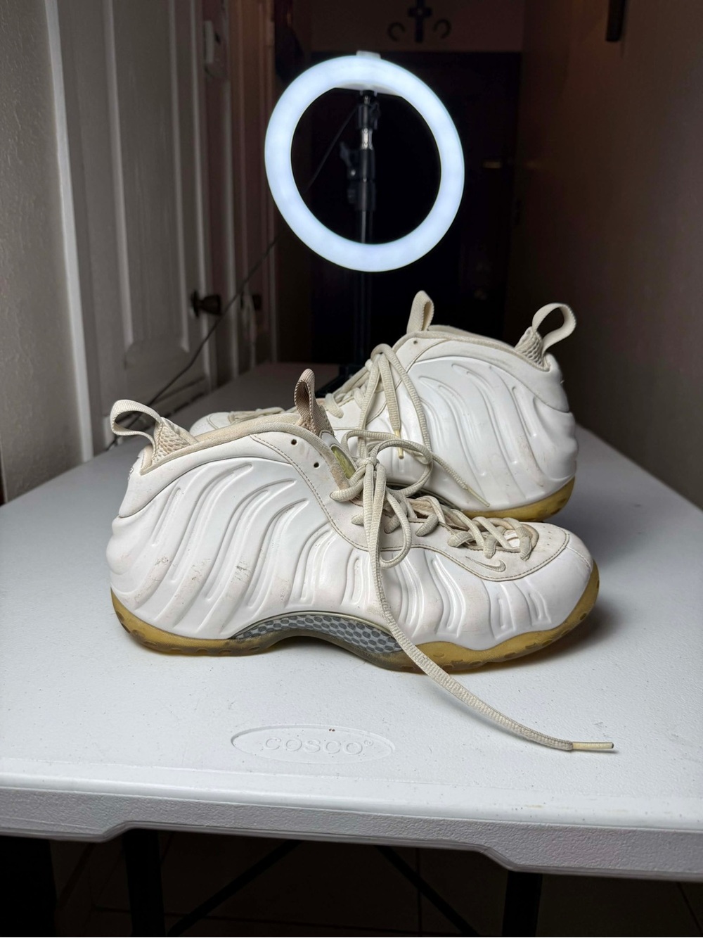 Nike Air Foamposite One White-Out Sz 11
